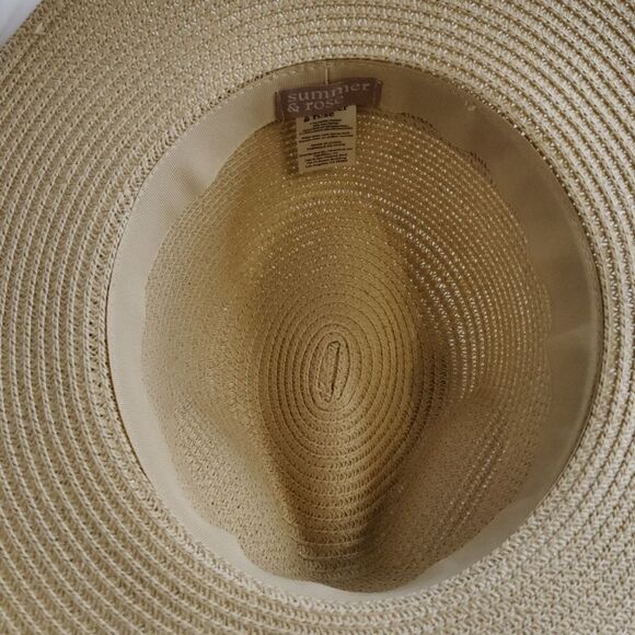 New Straw Hat, No Tags - Picture 3 of 4